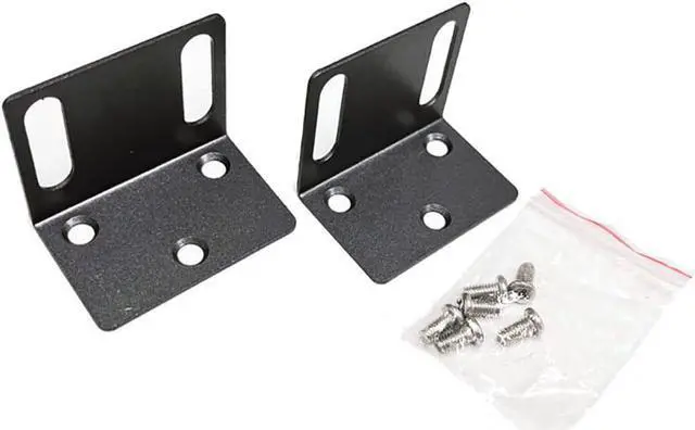 Main image of Premium 19 inch 1U Rack Mounting Ears with Screws, Welcome to consult