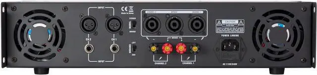 Alt view image 4 of 4 - Gemini Sound XGA-5000 Professional A/B Bridge PA System Amplifier - 5000W Instant Peak Power Rack Mount Audio Amp for Professional DJ Equipment and Home Speaker Set Up - Class AB, Welcome to consult