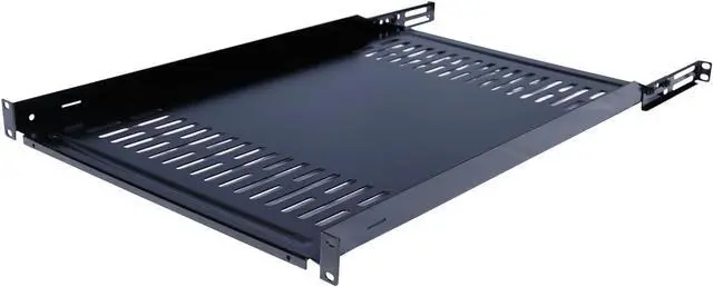 Main image of RAISING ELECTRONICS Fixed Rack Server Shelf 19inch Rack Mount 1U-Adjustable from 29-34inch Rear Brackets, Welcome to consult