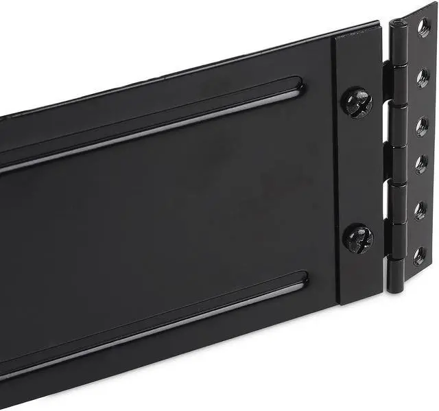 Alt view image 4 of 7 - Cable Matters 2U Hinged 19" Wall Mount Panel Bracket, 55.1 Lbs Max Load, 2U Rack, 19 Inch Rack, 19-Inch Wall Mount Bracket/WallMount Patch Panel