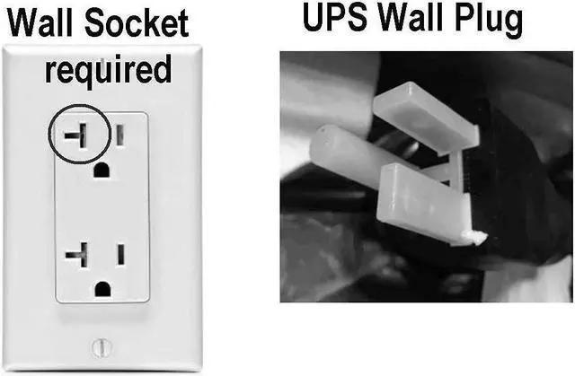 Alt view image 2 of 7 - OPTI-UPS TS2000E Plus 2000VA 1200W Line Interactive UPS Battery Backup with AVR Surge Protection - 6 Outlets (Black) - Uninterruptible Power Supply (Requires 20-AMP NEMA 5-20 Wall Outlet)