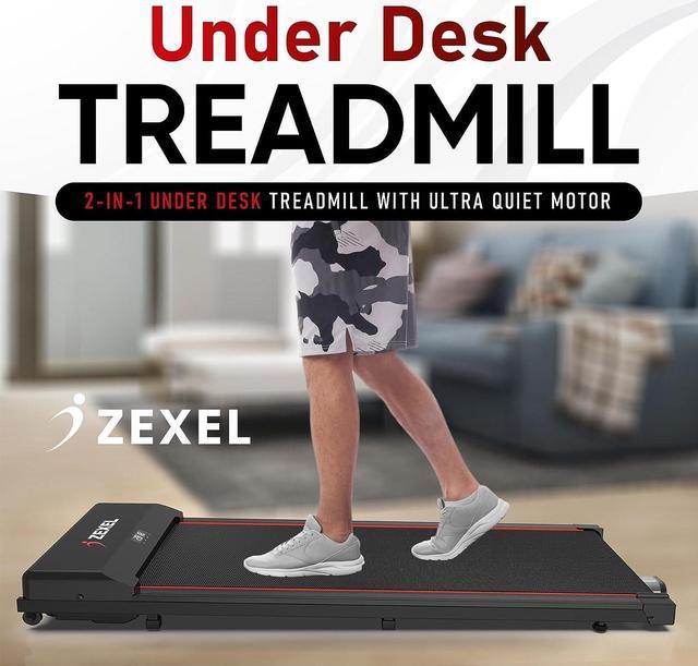 Under Desk Treadmill for Home Office Walking Pad Jogging Running