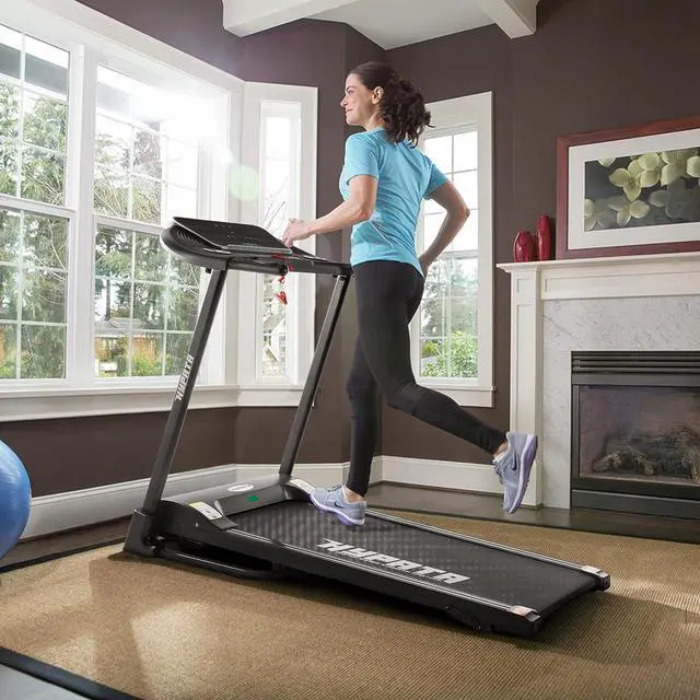 Alt view image 7 of 7 - Treadmill 300 lb Capacity,Max 2.5 HP Folding Treadmills for Running and Walking Jogging Exercise with 12 Preset Programs, 300 LBS Weight Capacity,Treadmills for Home