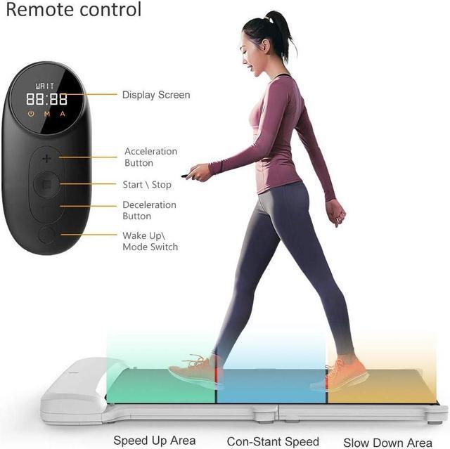 WalkingPad C1 Foldable Treadmill Walking Pad Smart Jogging Exercise Fitness  Equipment, Free Installation Low Noise Footstep Induction Speed