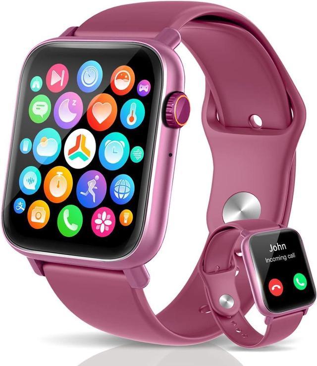 Smart Watches for Women, 2022 ALL-NEW Smart Watch for Android Phones and  iPhone, 3ATM Waterproof Fitness Tracker with Sleep Tracker, Heart Rate,  Blood Oxygen Monitor, Pedometer, SmartWatch Pink price in Saudi Arabia