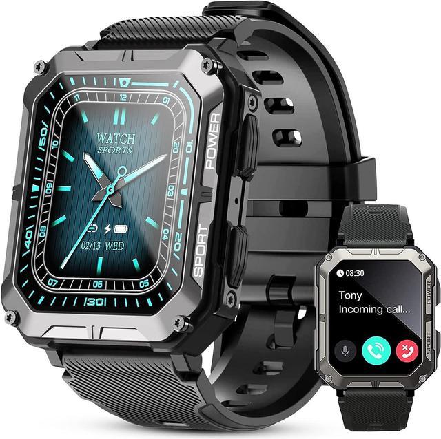 GUIQU Military Smart Watches for Men IP68 Waterproof GPS Sports