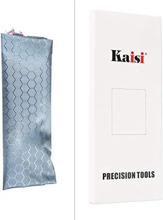 Alt view image 7 of 7 - Kaisi Ultrathin Steel Professional Opening Pry Tool Repair Kit with Non-Abrasive Nylon Spudgers and Anti-Static Tweezers, 20 Piece Repair Tool Set