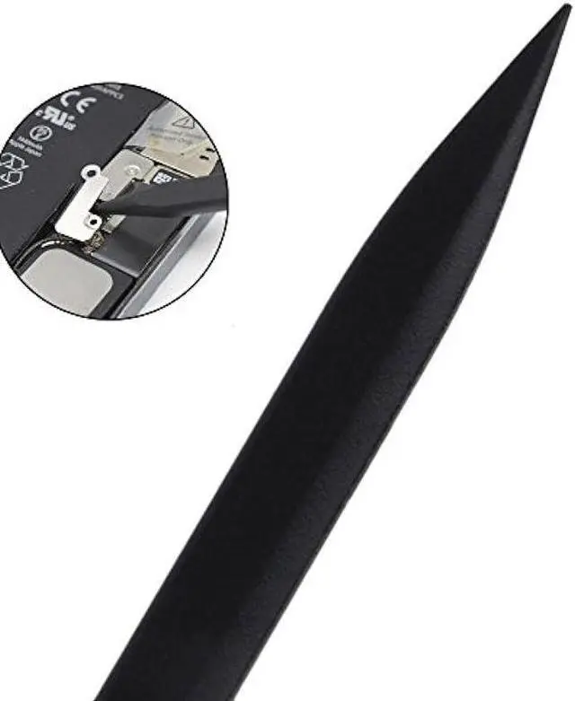 Alt view image 4 of 7 - Fixinus 50 Pieces Universal Black Stick Spudger Opening Pry Tool Kit for iPhone Mobile Phone iPad Tablets Macbook Laptop PC Repair