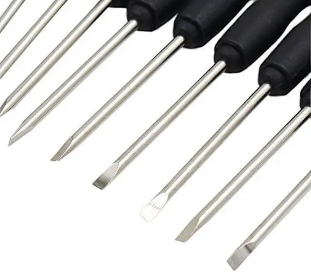 Alt view image 5 of 5 - 50pcs 85mm x 2.0mm 2mm Mini Size Flat Slotted Word Screwdriver Cellphone HDD TV Laptop Printer Repair Tool