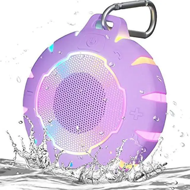 Main image of HEYSONG Waterproof Shower Bluetooth Speaker, Durable & Portable with Clear Sound, Ideal for Shower, Pool, Beach & Kayaking  Great Gift for Girls, Women & Men