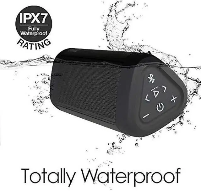 Alt view image 2 of 6 - OontZ Ultra Bluetooth Speaker, Portable Wireless Bluetooth 5.0 Speaker, 14 Watts, up to 100 ft Bluetooth Range, IPX7 Waterproof Portable Bluetooth Speaker (Black)