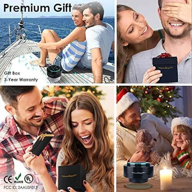 Alt view image 6 of 6 - XLeader, Upgraded, Shower Speaker, Certified IPX7 Waterproof Bluetooth Wireless Speaker, Electronics Gifts for Girls Boys Men Women Kids, 5W Mini Portable Speaker with Suction Cup and Mic for Bathroom