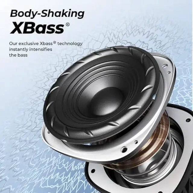 Alt view image 4 of 5 - Tribit Upgraded StormBox Pro Portable Bluetooth Speaker with High Fidelity 360 Sound, Bluetooth 5.3, 3 Drivers with 2 Passive Radiators, Built-in XBass, 24H Playtime, IP67 Waterproof for Outdoors