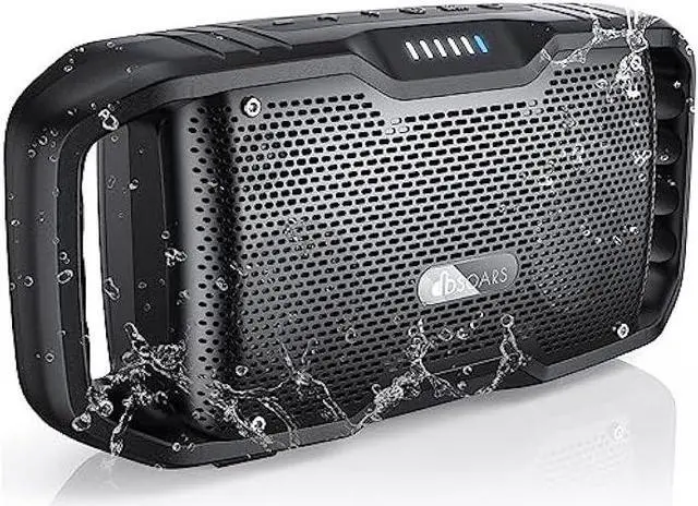 Main image of DBSOARS Bluetooth Speakers with Subwoofer, Portable 50W Stereo Sound Wireless Speaker, IPX5 Waterproof Outdoor Speakers with TWS Pairing, Built-in Mic, Power Bank, 30H Playtime, AUX for Camping, Beach