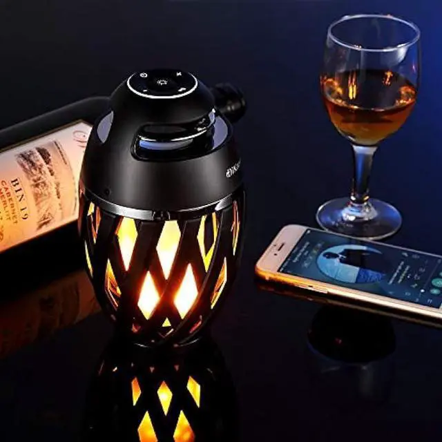 Alt view image 2 of 5 - Gifts for Men, Him, Outdoor Bluetooth Speaker, Unique Gifts for Men Him Dad, Wireless Speaker Waterproof with Torch Light, BT5.0 with HD Audio and Enhance Bass, Birthdays Gifts for Men Her Women