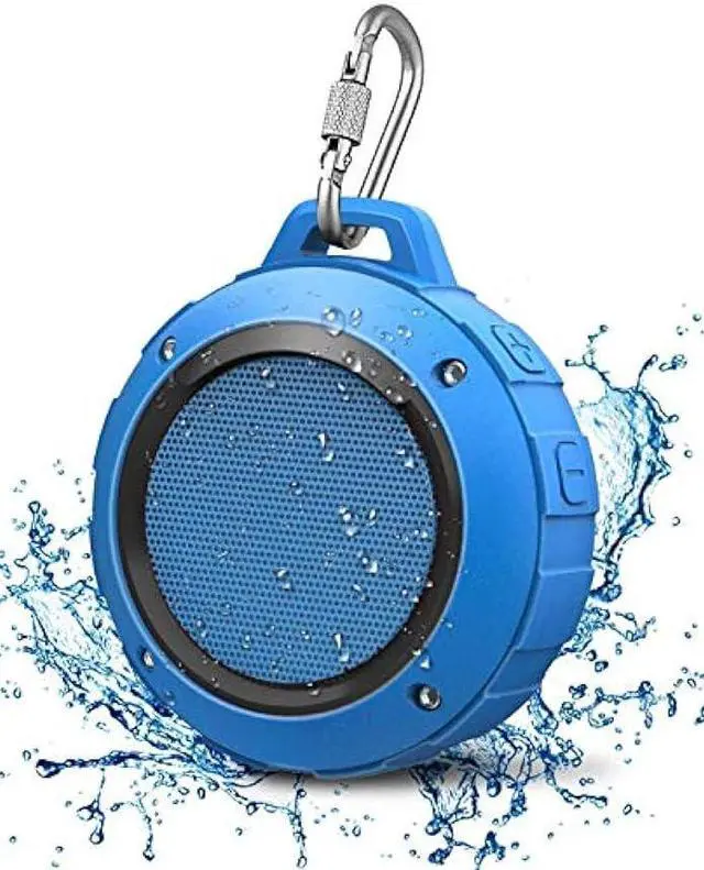 Main image of Kunodi Bluetooth Shower Speaker with IPX7 Waterproof, Dynamic Lights, Crisp Clear Sound, True Wireless Stereo, Clip Portable for Pool Beach Boat Kayak Float Golf