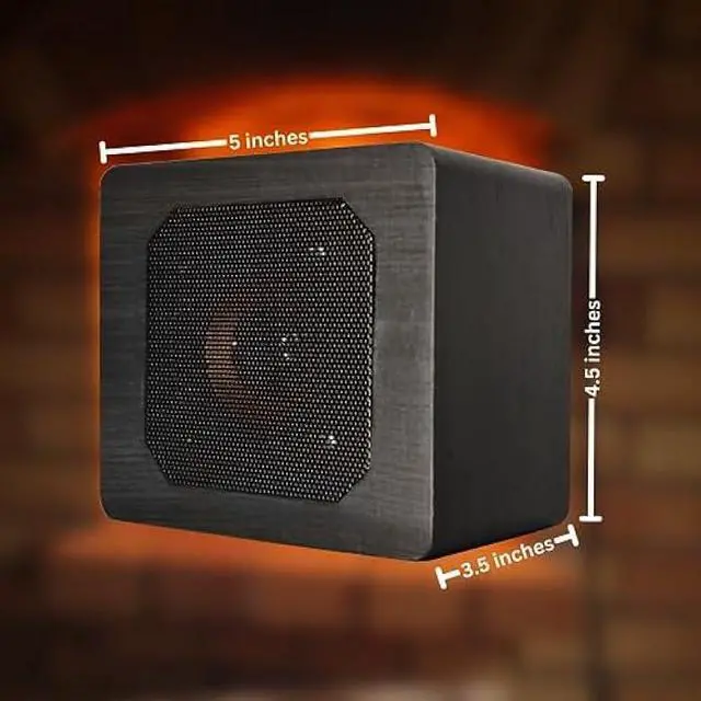 Alt view image 4 of 6 - Trebisky Fire Crackler Sound System Comfort Crackling Sound Effect Marker Rechargeable Portable Bluetooth Speaker for Electric Gas Fireplace Soothing White Noise Machine (Gen 2)