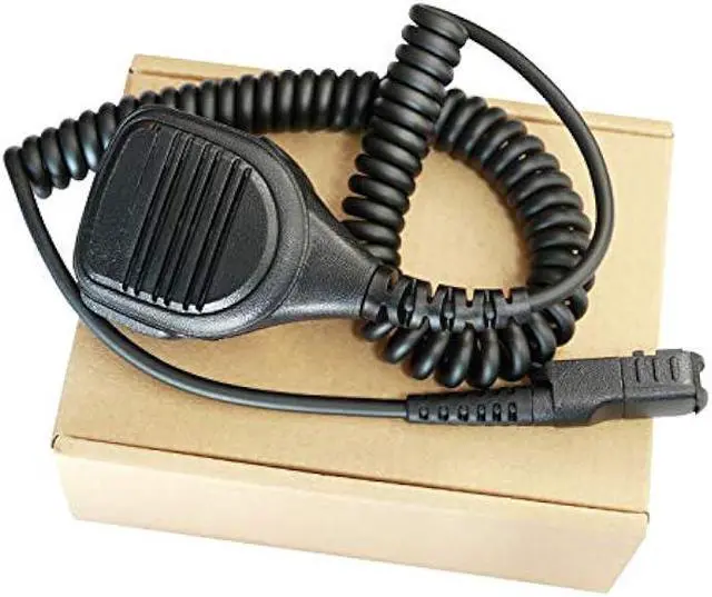 Alt view image 6 of 6 - Amasu Heavy-Duty Remote Speaker Microphone Shoulder Mic Replacement Compatible with XPR3000 XPR3300 XPR3500 XPR3300e XPR3500e XPR 3300