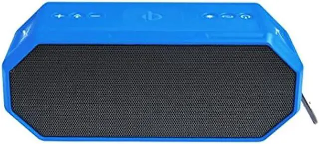 Alt view image 3 of 5 - Altec Lansing HydraBlast Wireless Portable Bluetooth Speaker, IP67 Waterproof for Parties, USB C Rechargeable Outdoor Speakers with Built In Phone Charger and LED Lights, 20 Hour Playtime (Royal Blue)
