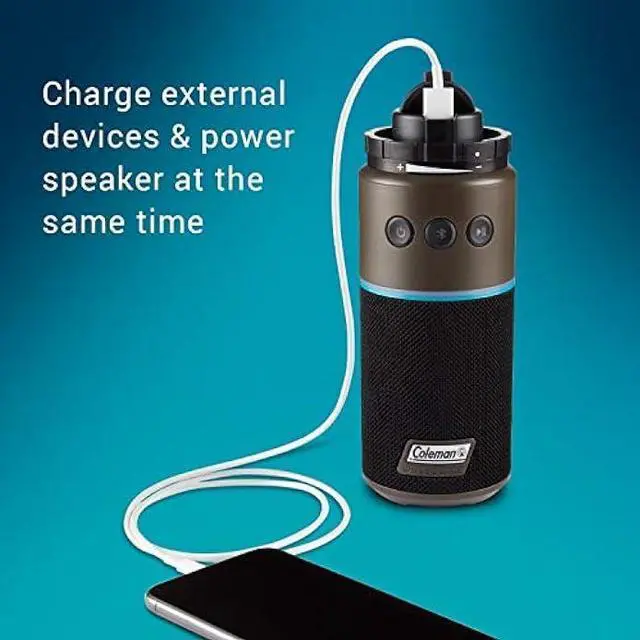 Alt view image 6 of 6 - Coleman OneSource Rechargeable Outdoor Camping Gear: Camp Shower, Cordless Vacuum, Fan, Speaker, & Air Pump Options with Included Rechargeable Battery