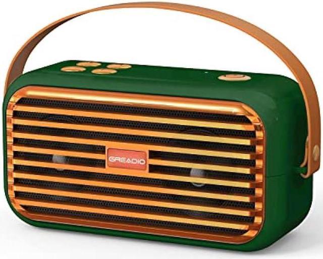 Retro Bluetooth-compatible Radio Built-in Speaker Vintage Design