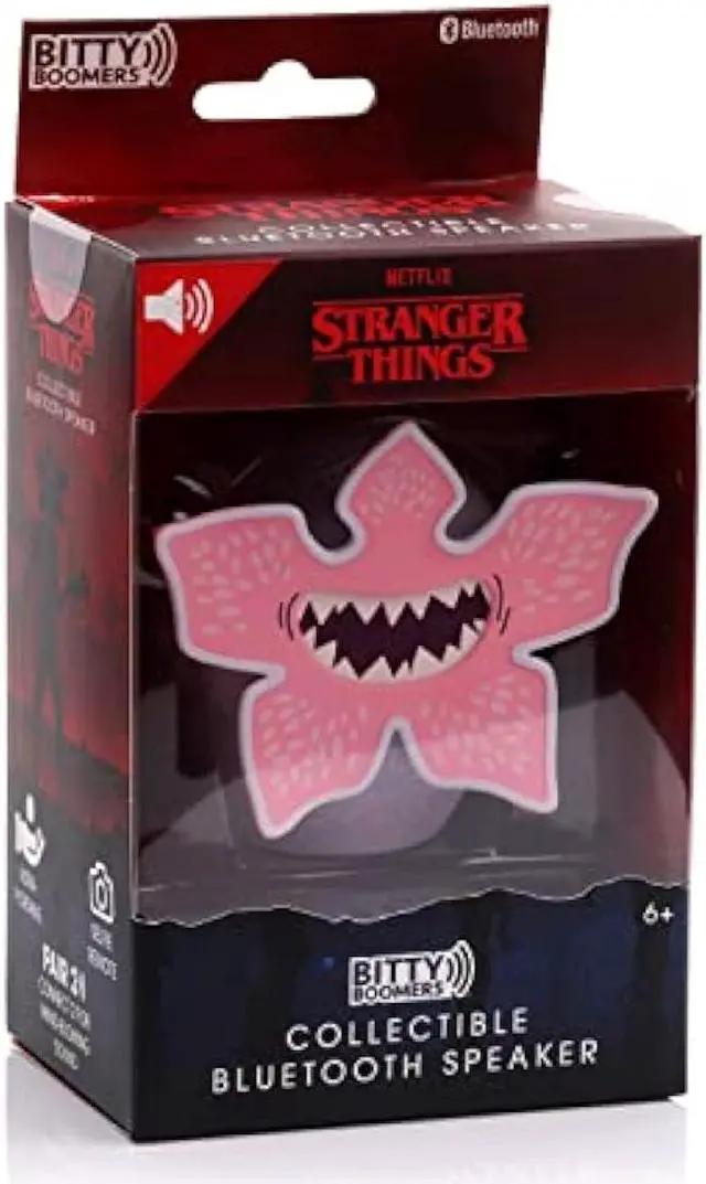 Alt view image 3 of 6 - Bitty Boomers Netflix: Stranger Things - Damaged Demogorgon - Mini Bluetooth Speaker