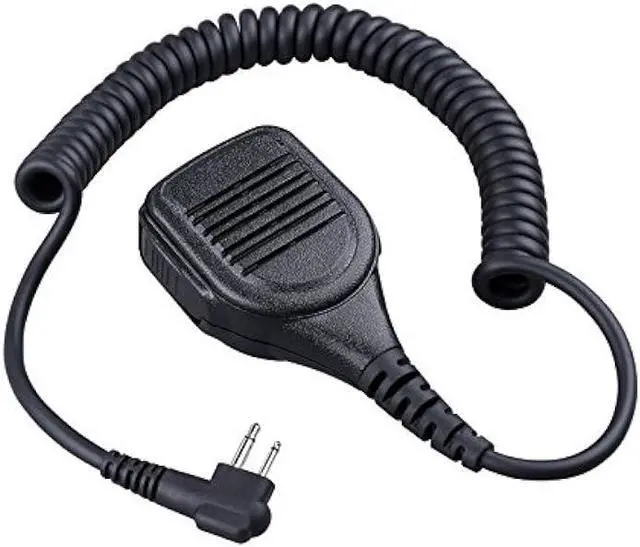 Main image of COMMIXC Shoulder Mic, Waterproof IP55 Handheld Speaker Mic with External 3.5mm Earpiece Jack, Compatible with 2.5mm/3.5mm 2-Pin Motorola Two-Way Radios