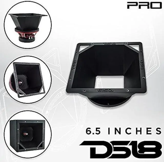 Alt view image 4 of 5 - DS18 Audio PROSDF6 6-in Mid Diffuser Flare for Extremely Loud Sound (Requires Driver), 6.5-Inch (PRO-SDF6.5)
