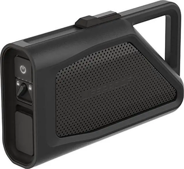 Alt view image 2 of 7 - LifeProof AQUAPHONICS AQ9 Portable Bluetooth Speaker - Obsidian Sand