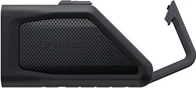 Alt view image 7 of 7 - LifeProof AQUAPHONICS AQ9 Portable Bluetooth Speaker - Obsidian Sand