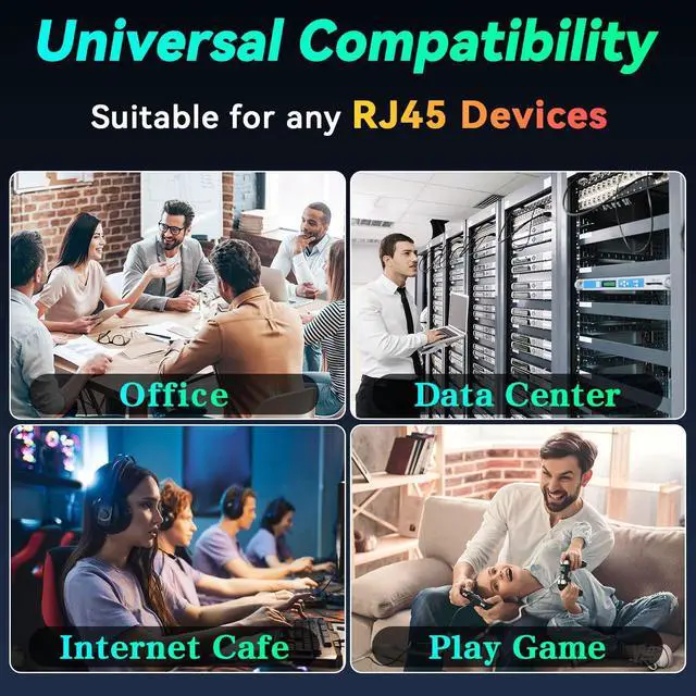 Alt view image 7 of 7 - Cat 7 Ethernet Cable 100ft, SFTP Cat7 Triple Shielded Patch Cables, Outdoor&Indoor Cat 7 Ethernet Cable, Heavy Duty High Speed 10Gbps 600Mhz, Waterproof Direct Burial for Modem Router PS4/PS5