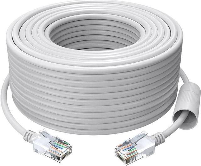 150FT Cat6 High Speed Network IP PoE Switch Ethernet Cable Waterproof RJ45  Cord