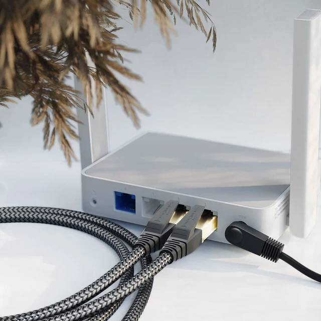 Alt view image 3 of 7 - KabelDirekt Cat 8 Network Cable 10x16ft 40Gbps