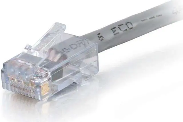 Main image of C2G 04081 Cat6 Cable - Non-Booted Unshielded Ethernet Network Patch Cable, Gray (50 Feet, 15.24 Meters)
