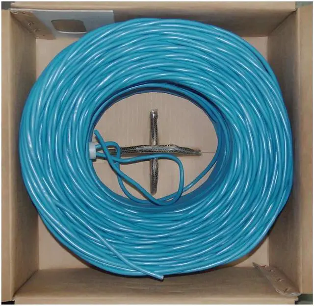 Alt view image 3 of 4 - New 1000Ft Cat6 Cat 6 Network Bulk Cable Ethernet LAN Patch Hight Speed Cable