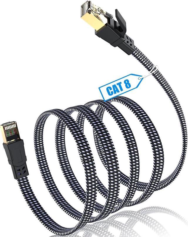 Cat 8 Ethernet RJ45 LAN Cable Super Speed 40Gbps Patch Network