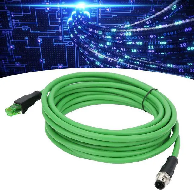 Alt view image 6 of 7 - Ethernet Shielded Cable, Ethernet Cable Connecting Wire, to RJ45 Cable, High Speed Communication Wire for, Electronics Power Cables
