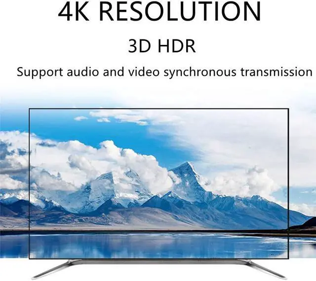 Alt view image 2 of 7 - PENGLIN 2PCS HDMI Panel Mount Coupler, HDMI Panel Mount Pass Through Connector, Female to Female 4K Bulkhead Adapter, HDMI Extension 4K 30hz 3D and HDR with Water/Dustcap