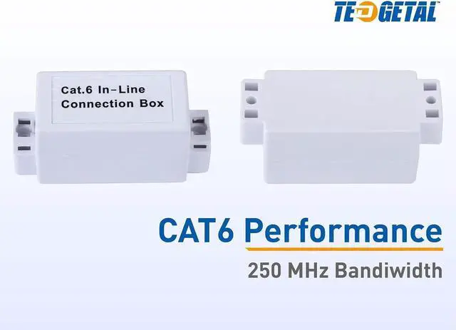 Alt view image 4 of 6 - Tedgetal Cat 6 Junction Box 5 Pack Unshielded, Punch Down Type, UL Listed