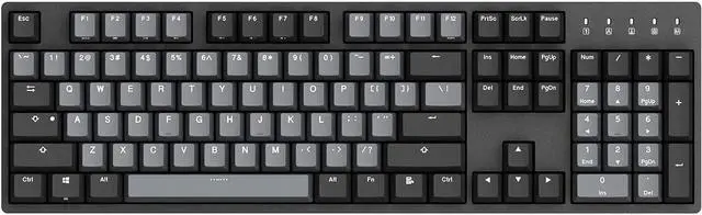 Alt view image 7 of 7 - Heavy Duty Mechanical Keyboard with Cherry MX Brown Switches N-Key Rollover 104 Keys(PBT Keycaps) Type C Interface for Gamer/Typists/Office/Home (Space GreyANSI/US)