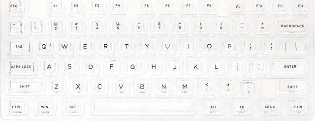 Alt view image 4 of 7 - GK GAMAKAY 113 Keys Transparent PC Keycaps Set with 2.75 Shift, ASA Profile Keycaps for SN75 98% 75% Layout MX Gateron Kailh Switch Mechanical Gaming Keyboard (Amber Clear Theme)