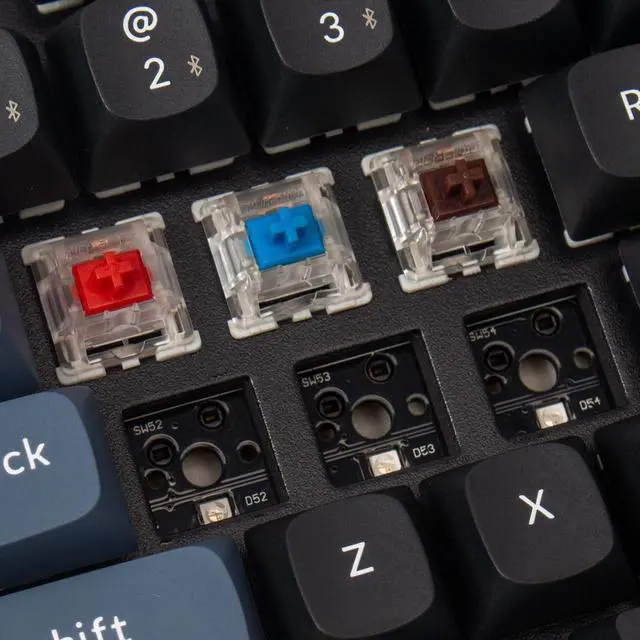 Alt view image 6 of 7 - Keychron K8 Pro Wireless Custom Mechanical Keyboard, QMK/VIA Programmable Bluetooth/Wired White Backlight Tenkeyless with Hot-swappable Gateron G Pro Brown Switch Compatible with Mac Windows Linux