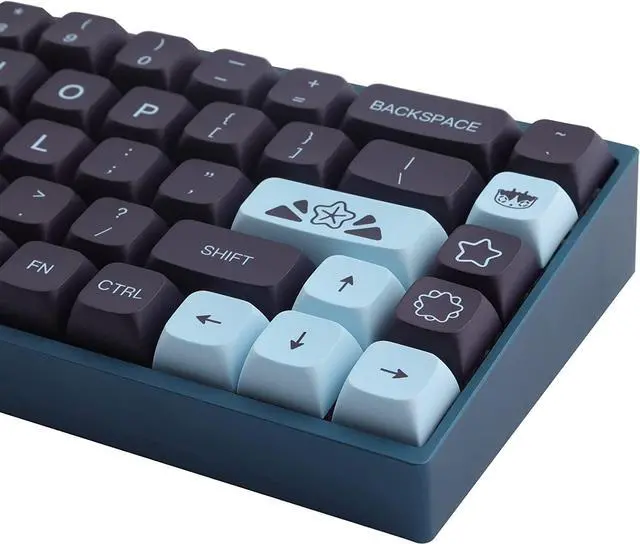 Main image of JOMKIZ Gaming Keycaps - 132 Keys PBT Set, Comet XDA Profile, Dye Sublimation, ANSI Layout, Compatible With Cherry MX Switches Mechanical Keyboards