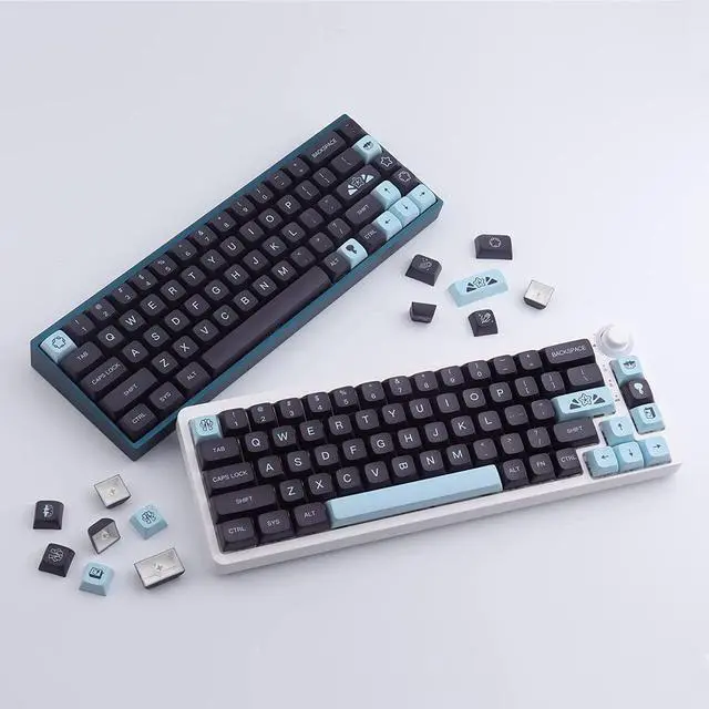 Alt view image 7 of 7 - JOMKIZ Gaming Keycaps - 132 Keys PBT Set, Comet XDA Profile, Dye Sublimation, ANSI Layout, Compatible With Cherry MX Switches Mechanical Keyboards