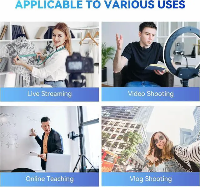 Alt view image 7 of 7 - MAXTOP 393FT Wireless Lavalier Microphone - 2.4G Double Mics with Noise Reduction for iPhone, Android, Camera - Pro Lav Mic for Video, Interview, Vlog
