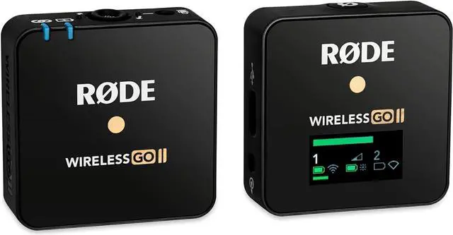 Main image of Rode Wireless GO II Single Channel Wireless Microphone System, Black