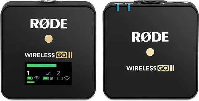 Alt view image 2 of 4 - Rode Wireless GO II Single Channel Wireless Microphone System, Black