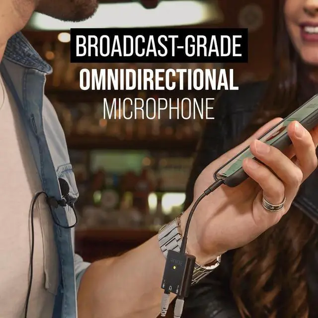 Alt view image 3 of 6 - Rode SmartLav+ Lavalier Microphone for Smartphones,Black