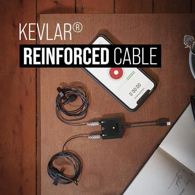 Alt view image 4 of 6 - Rode SmartLav+ Lavalier Microphone for Smartphones,Black