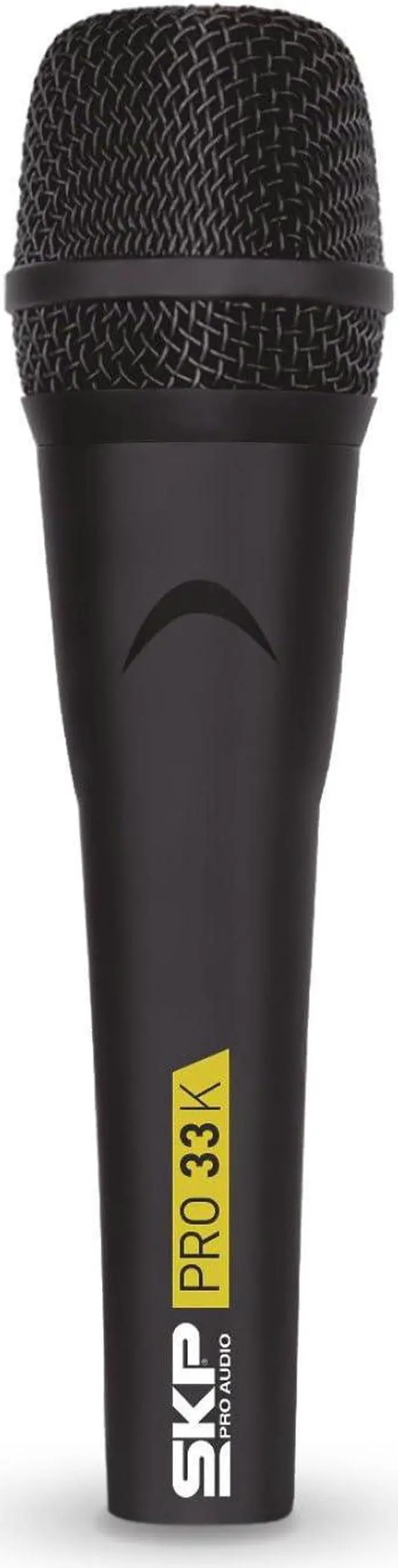 Alt view image 3 of 7 - Microphone for Singing, Concerts, Studio and Events - Professional PRO-33K Dynamic Cardioid 3 Microphones Kit - XLR Connectivity - Includes Mic Stand and Accessories